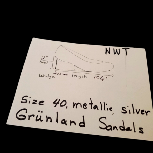 Grünland, NWT, wedge sandal, 40 - Picture 12 of 15